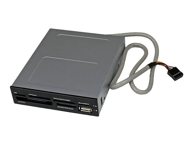 StarTech 35FCREADBK3 Multi-Card Reader USB 2.0 Black - Image 3