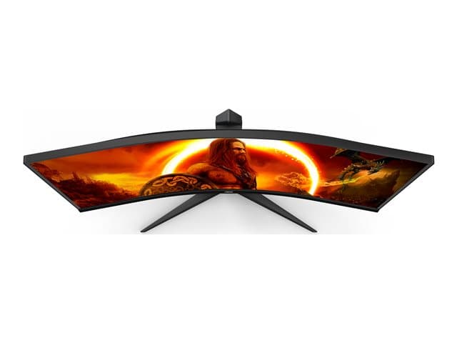 AOC CU34G2XP 34" Curved QHD Monitor Black - Image 7