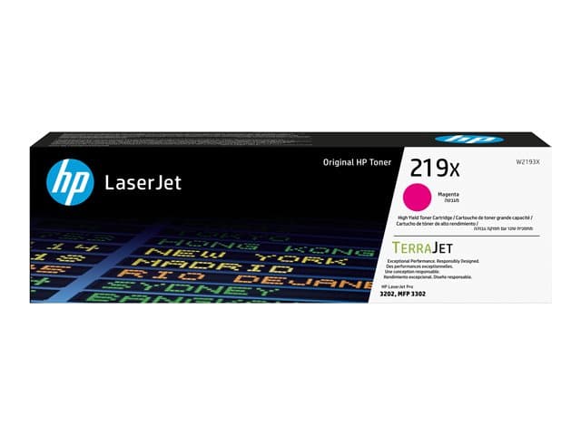 HP 219X - High Yield - magenta - original - LaserJet - toner cartridge (W2193X) - Image 4