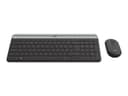 Logitech MK470 Wireless Keyboard Mouse Set Black thumbnail 2