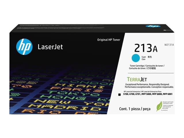 HP 213A - cyan - original - LaserJet - toner cartridge (W2131A) - Image 4