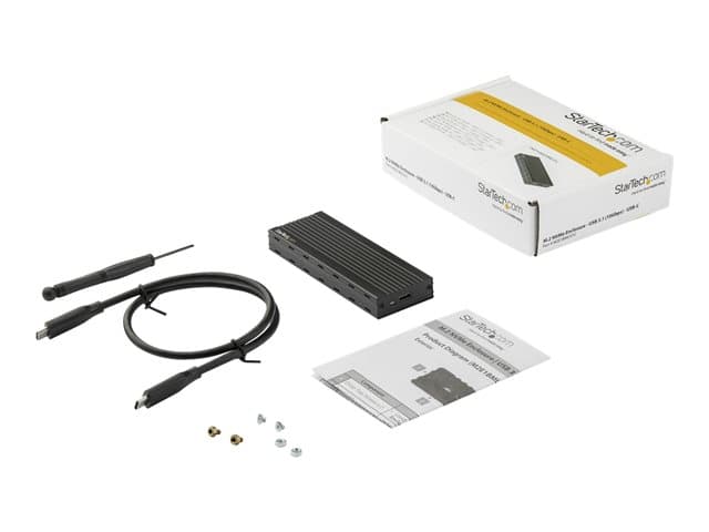 StarTech.com USB-C (10Gbps) to M.2 NVMe SSD Enclosure - Portable M.2 PCIe Aluminum Case - 1GB/s Read & Write - Mac & PC - storage enclosure - M.2 Card - USB 3.1 (Gen 2) - Image 9