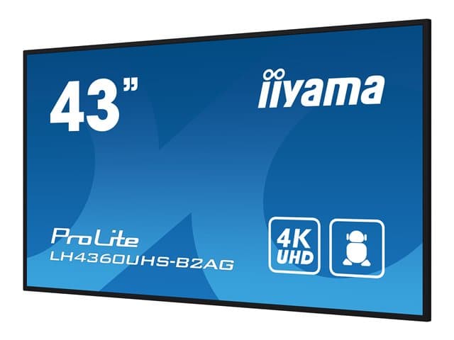iiyama ProLite LH4360UHS-B2AG 43" Class (42.5" viewable) LED-backlit LCD display - 4K - for digital signage - Image 3