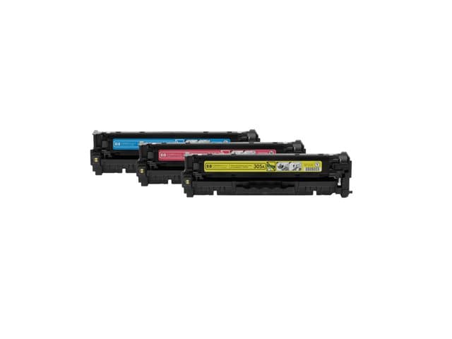 HP 125A CB543A Original HP LaserJet Toner Cartridge, Magenta - Image 2