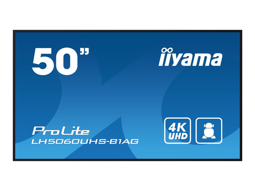 iiyama ProLite LH5060UHS-B1AG 50" Class (49.5" viewable) LED-backlit LCD display - 4K - for digital signage - Image 1