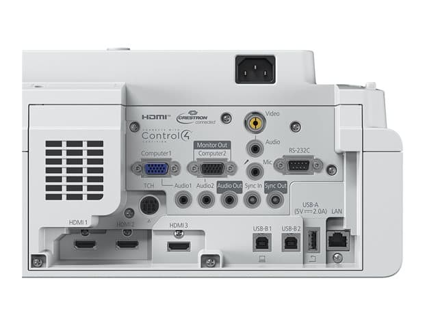 Epson EB-770FI - 3LCD projector - 802.11a/b/g/n/ac wireless / LAN/ Miracast - white - Image 6