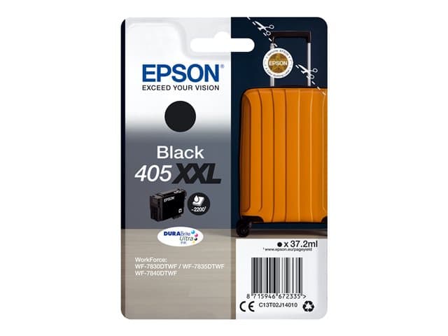 Epson 405XXL - XXL size - black - original - ink cartridge - Image 1