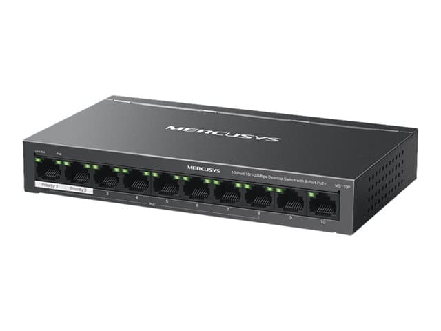 Mercusys MS110P 10-Port Network Switch - Image 1