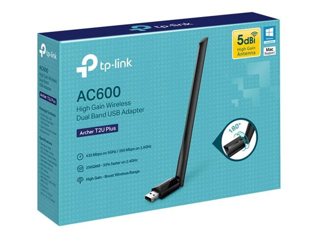 TP-Link Archer T2U Plus Network Adapter - Image 7