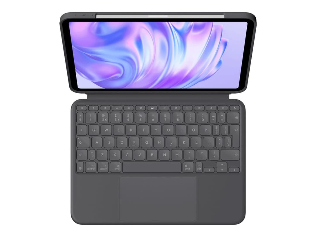 Logitech Combo Touch 11" iPad Pro Keyboard Graphite - Image 1
