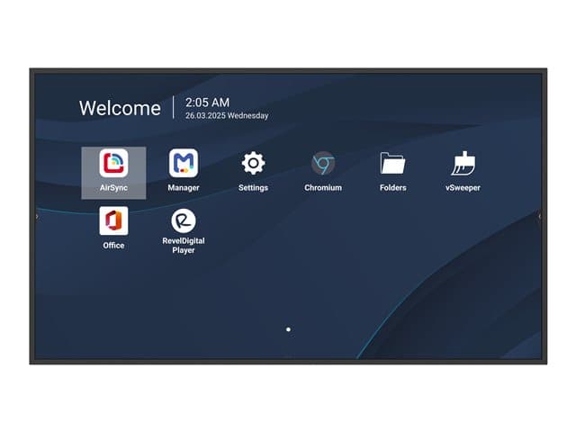 ViewSonic CDE8614-2C CDE14-2C Series - 86" LED-backlit LCD display - 4K - for digital signage - Image 2