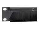 StarTech 1U Brush Strip Cable Management Panel Black thumbnail 5
