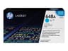 HP 648A CE261A Original HP LaserJet Toner Cartridge - Cyan (Refurbished – Good)