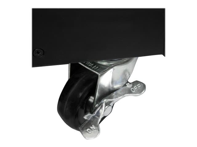 StarTech 9U Open Frame Rack Black - Image 4