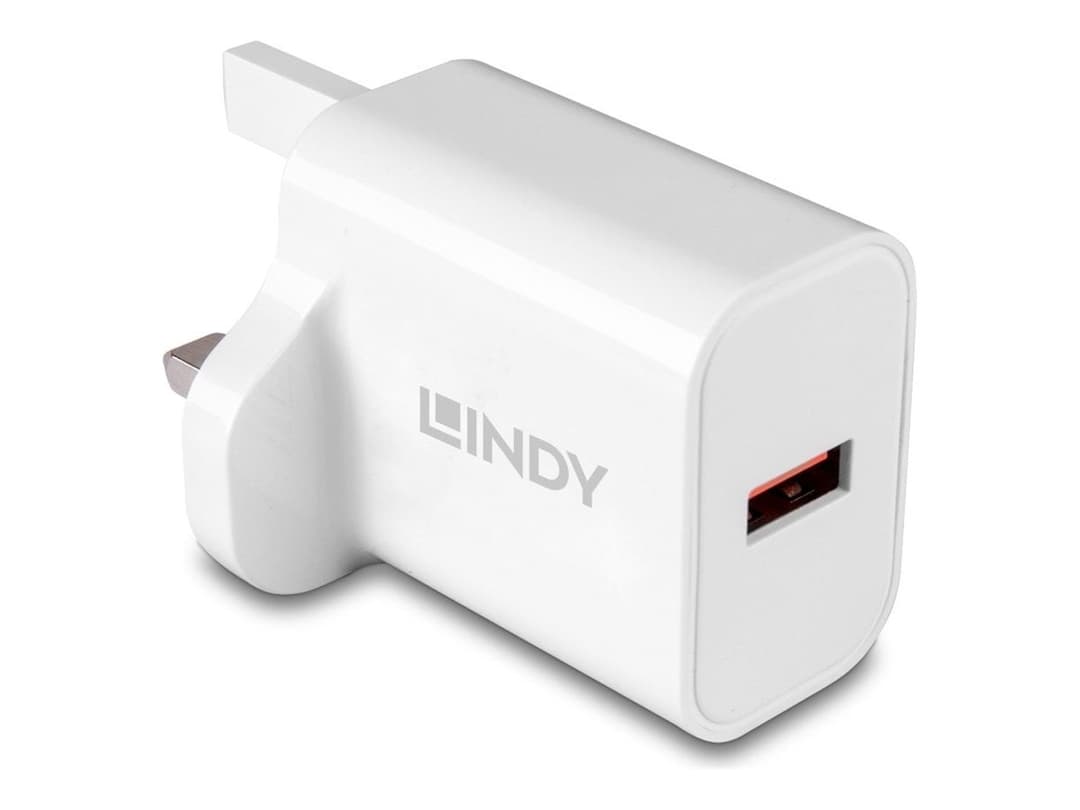 Lindy power adapter - USB - 18 Watt - Image 1