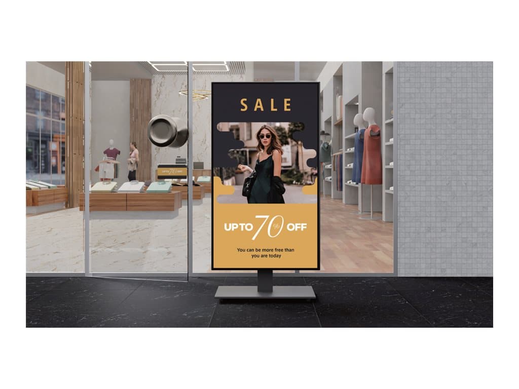 Sony Bravia Professional Displays FW-55BZ35L BZ35L Series - 55" LED-backlit LCD display - 4K - for digital signage