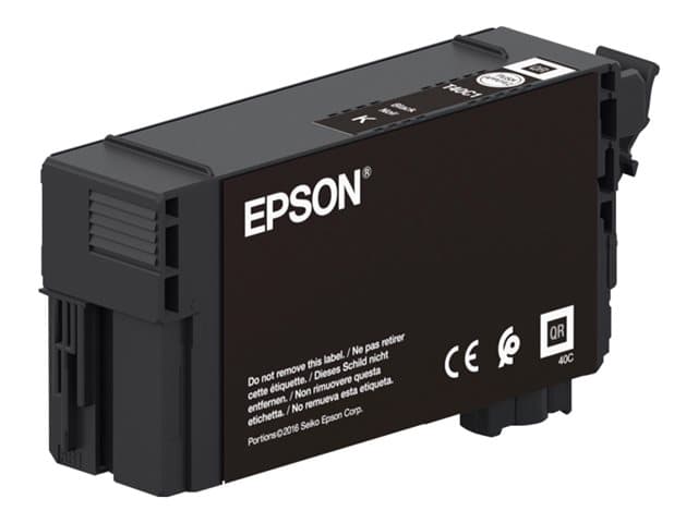 Epson T40C140 - black - original - ink cartridge - Image 1