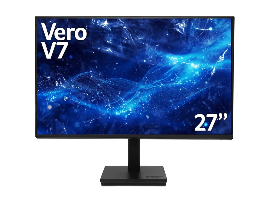 Acer 27" Vero V277 Full HD Black - Image 1