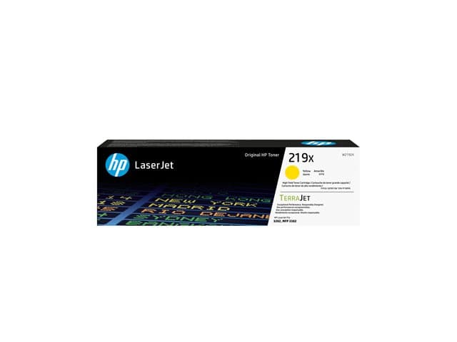 HP 219X - High Yield - yellow - original - LaserJet - toner cartridge (W2192X) - Image 2