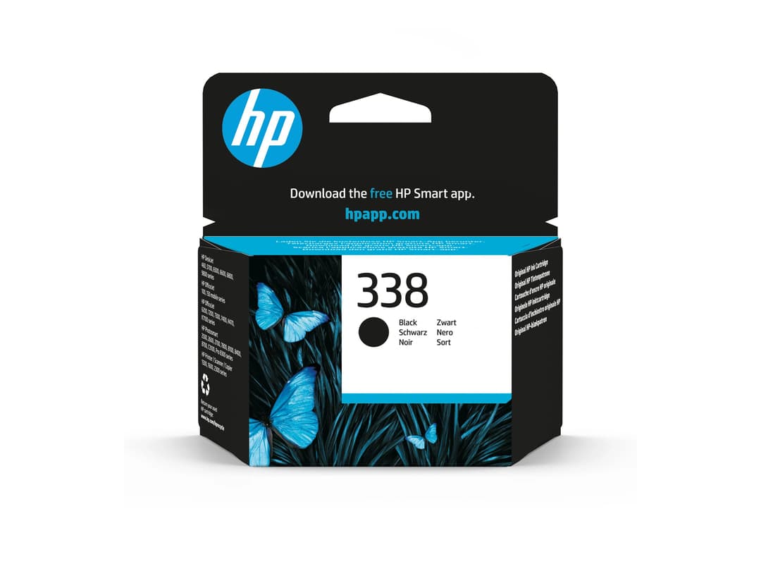 HP 338 - black - original - ink cartridge - Image 1