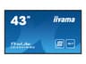 iiyama ProLite LE4341S-B2 43" Class (42.5" viewable) LED-backlit LCD display - Full HD - for digital signage