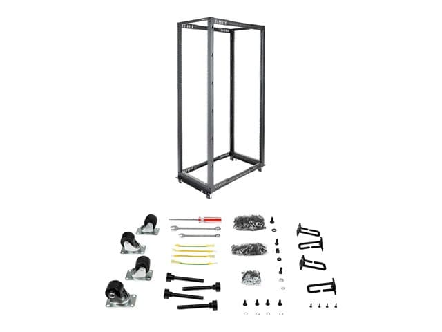 StarTech 4POSTRACK42 42U Server Rack Black - Image 5