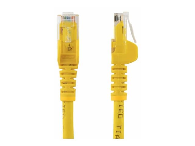 StarTech N6PATC2MYL Patch Cable CAT 6 2m Yellow - Image 4