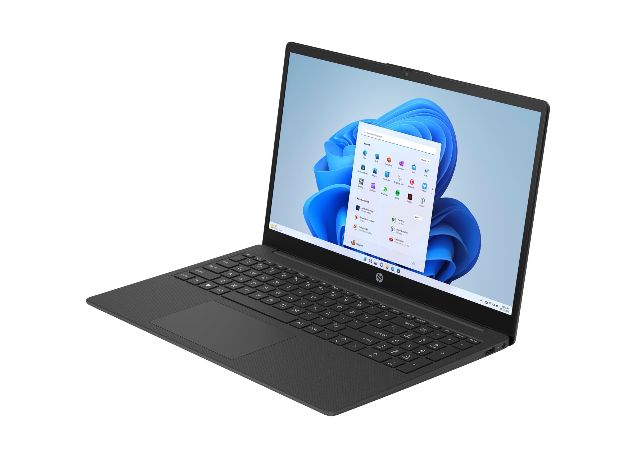 HP 15-fc0018na Ryzen 3 4GB 128GB Black