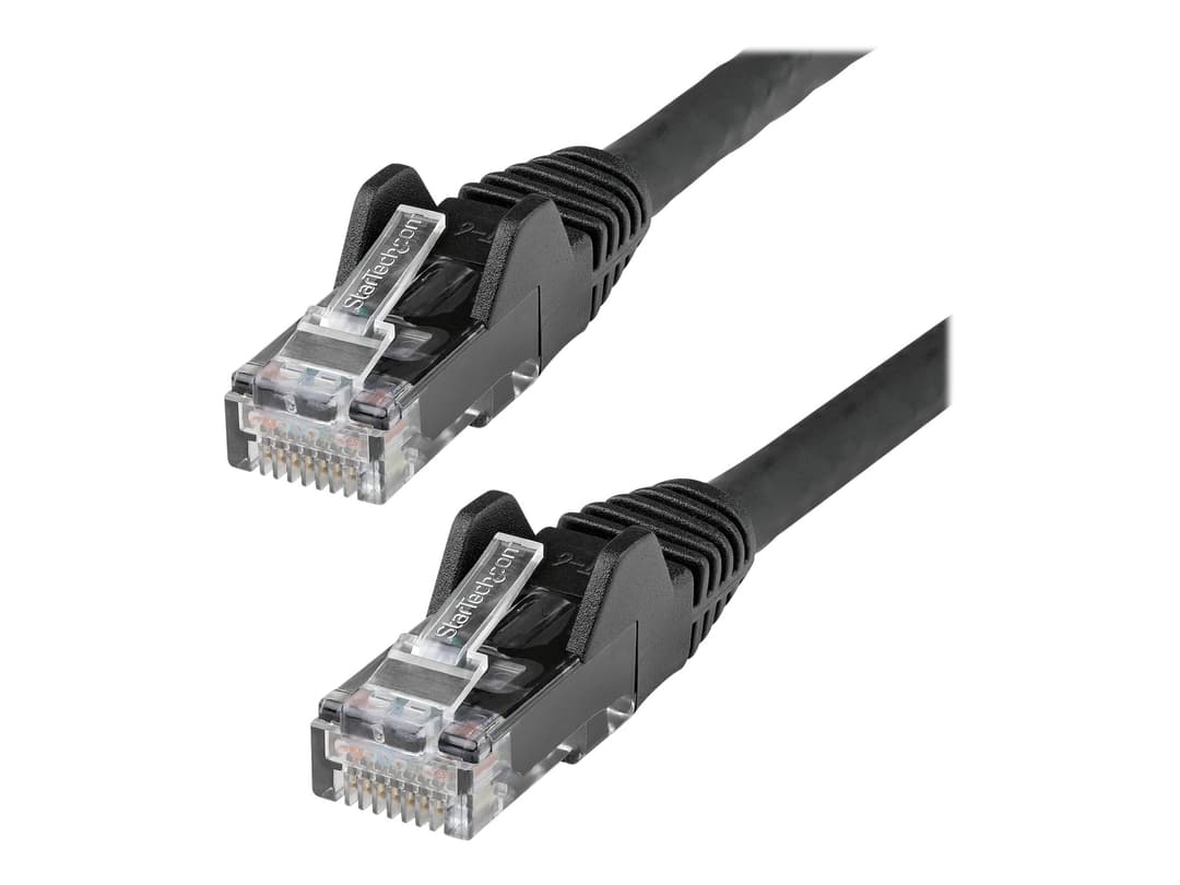StarTech CAT6 Patch Cable 5m Black - Image 1