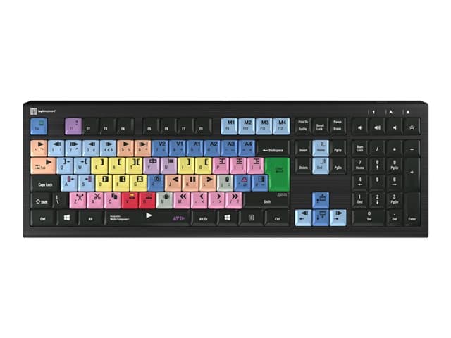 Logic Keyboards Avid Media Composer Astra 2 Black - Image 1