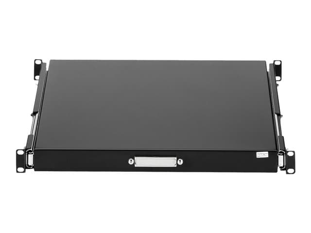 StarTech SLIDESHELFD Rack Keyboard Shelf Black - Image 2