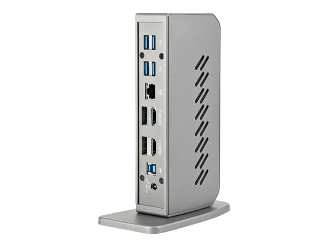 StarTech DK30A2DHUUE Docking Station Black - Image 3