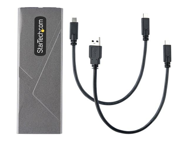 STARTECH M.2 USB-C NVMe SATA Enclosure Space Grey - Image 8