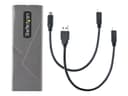 STARTECH M.2 USB-C NVMe SATA Enclosure Space Grey thumbnail 8