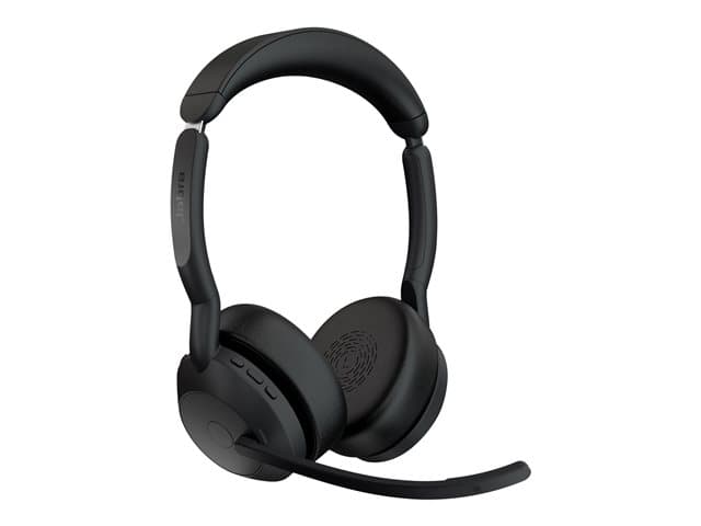 Jabra Evolve2 55 UC Stereo - headset - USB-C, USB-A - with charging stand - Image 5