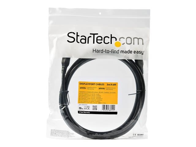 StarTech DP14MM3M DisplayPort 1.4 Cable 3m Black - Image 5