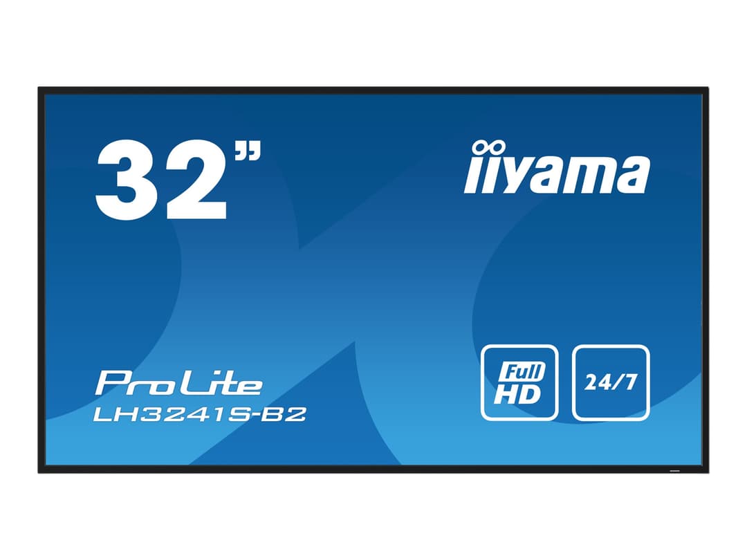 iiyama ProLite LH3241S-B2 31.5" LED-backlit LCD display - Full HD - for digital signage - Image 1