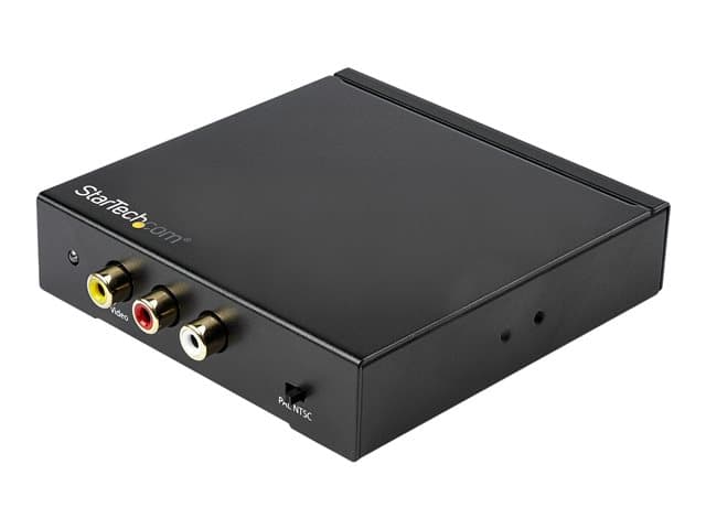 StarTech HD2VID2 HDMI to RCA Video Converter Black - Image 1
