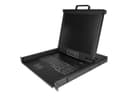 StarTech.com Rackmount KVM Console, Single Port VGA KVM with 17" LCD Monitor for Server Rack, Fully Featured Universal 1U LCD KVM Drawer with Cables & Hardware, USB Support, 50,000 MTBF - LCD KVM Concole Drawer (RKCONS1701) - KVM console - 17" thumbnail 3