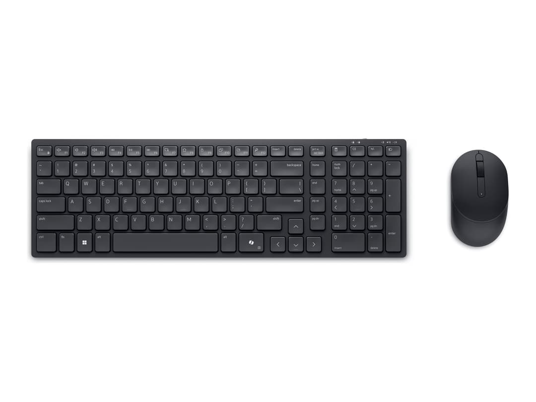 Dell KM555 Keyboard and Mouse Set Black - Image 1