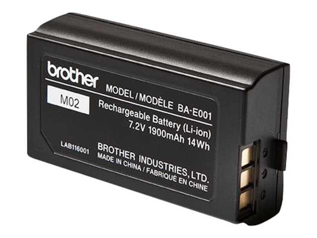 Brother BA-E001 - printer battery - Li-Ion - Image 2