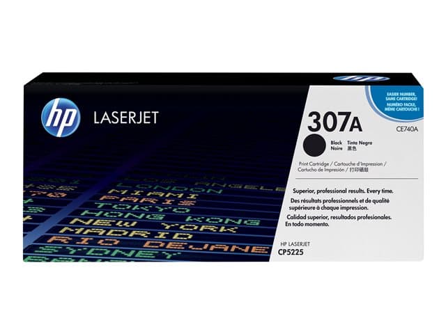 HP 307A - black - original - LaserJet - toner cartridge (CE740A) - Image 4