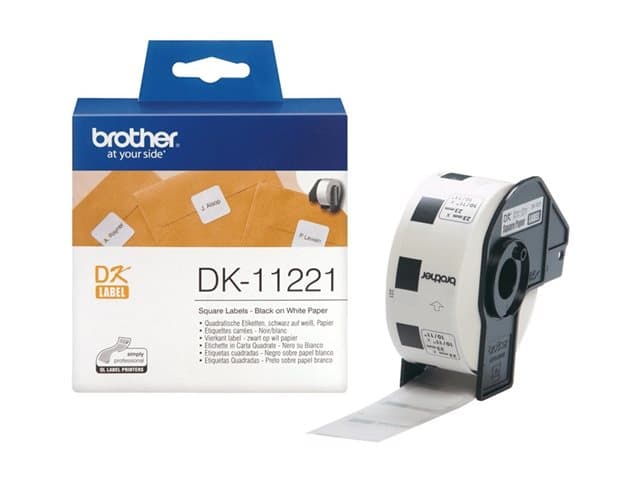 Brother DK-11221 - labels - 1000 label(s) - 23 x 23 mm - Image 2