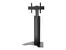 Chief Fusion Medium Height-Adjustable Floor Stand Black