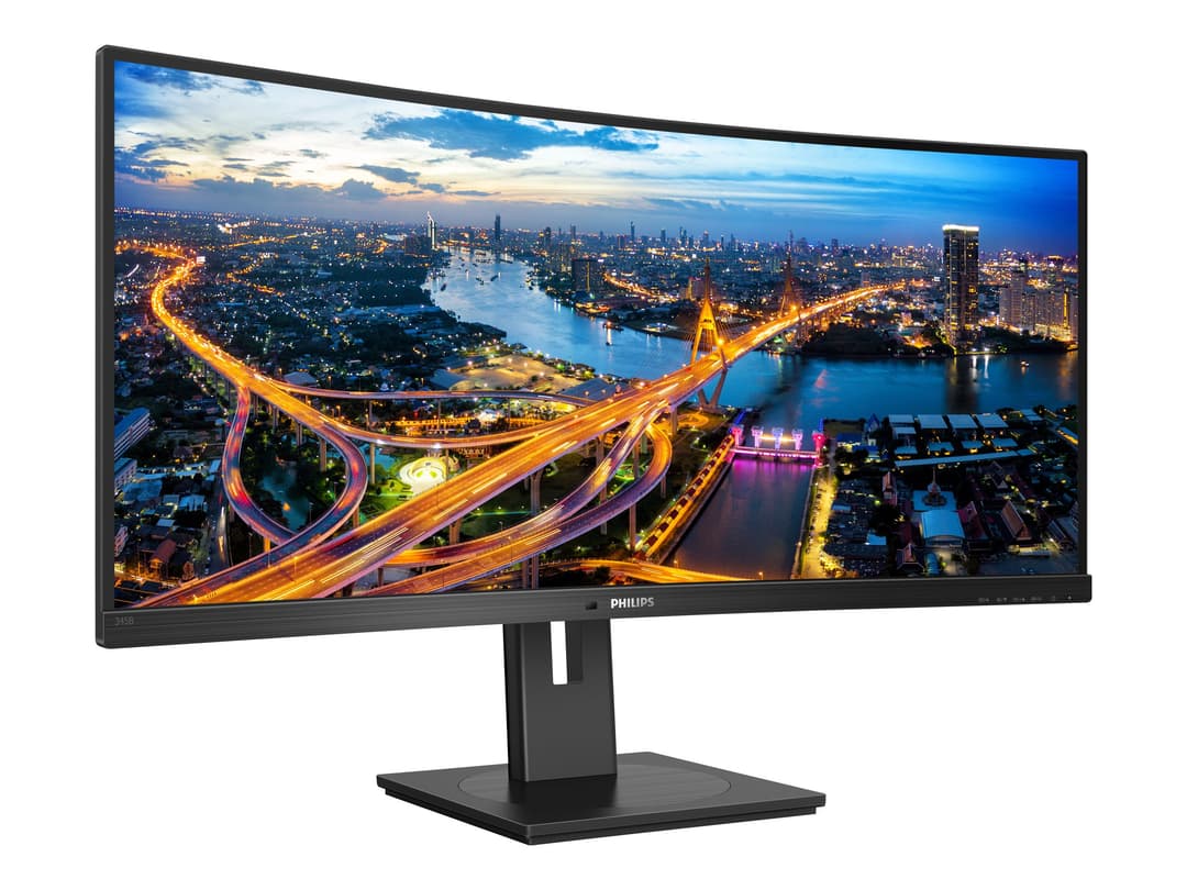 Philips 345B1C 34" Curved LED Monitor Black - Image 1
