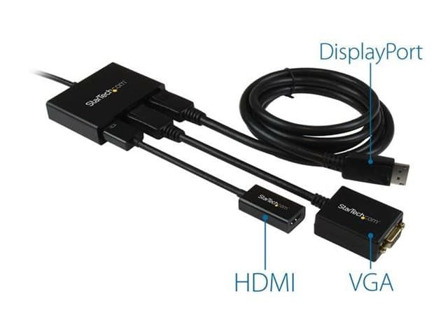 StarTech MSTDP123DP DisplayPort MST Hub Black - Image 4