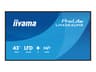 iiyama ProLite LH4364UHS-B1AG 43" Class (42.5" viewable) LED-backlit LCD display - 4K - for digital signage