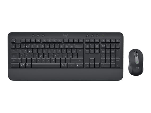Logitech Signature MK650 Keyboard Mouse Set Black - Image 2