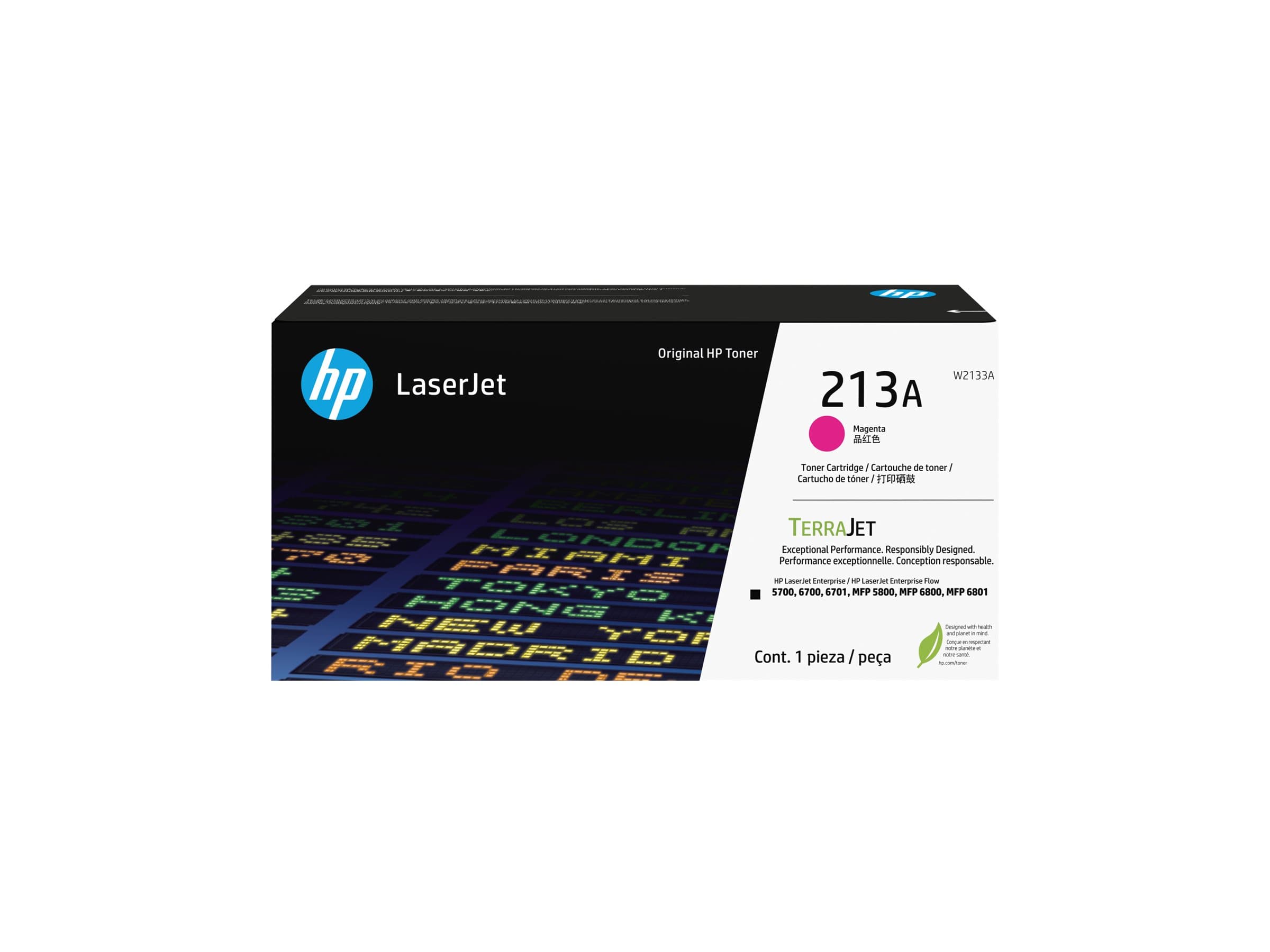 HP 213A - magenta - original - LaserJet - toner cartridge (W2133A)