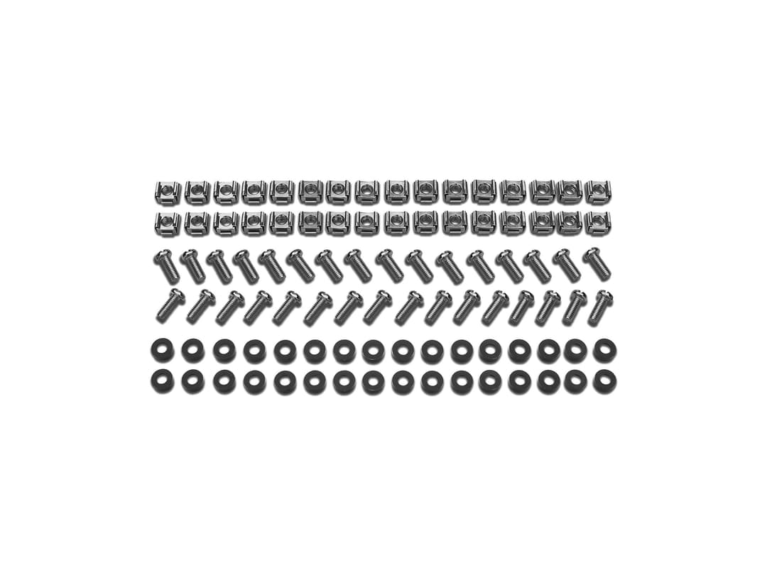 APC M6 Hardware Kit - rack screws, nuts and washers - Image 1